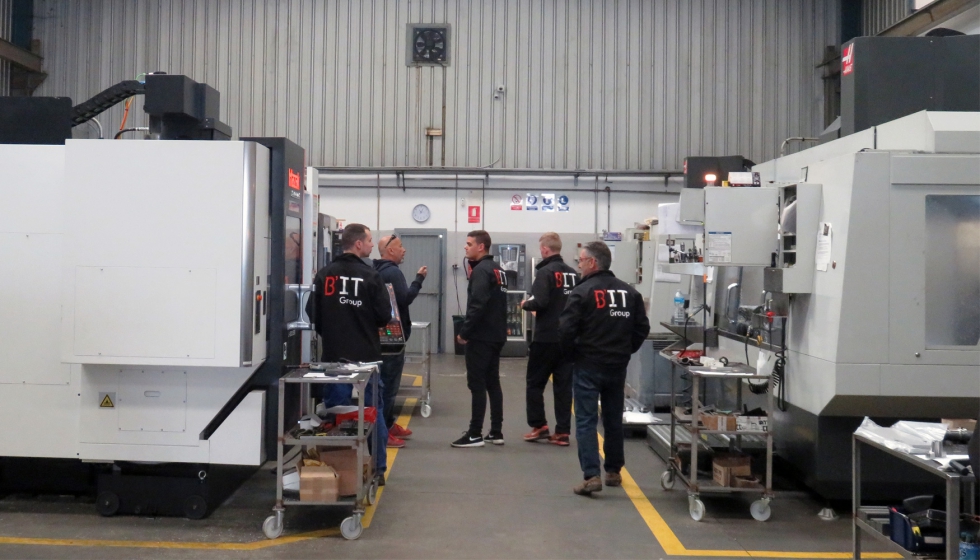 Las instalaciones de BIT Group en Palafolls albergan alta tecnologa en mecanizado