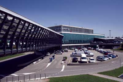 Aeropuerto de Lyon Saint Exupery, en Francia