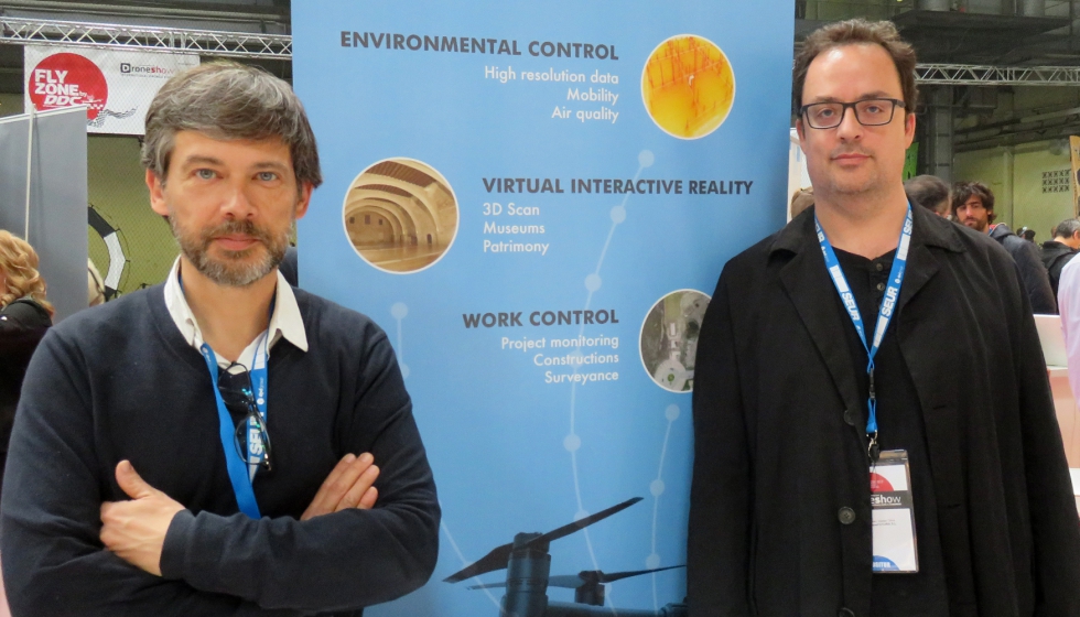 Mart Prat y Marc Viader, cofundadores de droneFutura