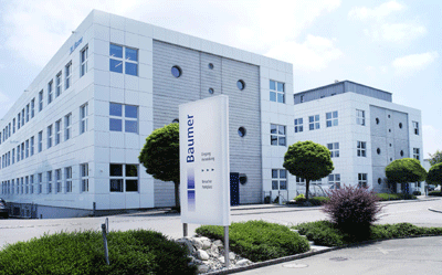 Baumer has more than 32 subsidiaries worldwide, with headquarters in Frauenfeld, Switzerland