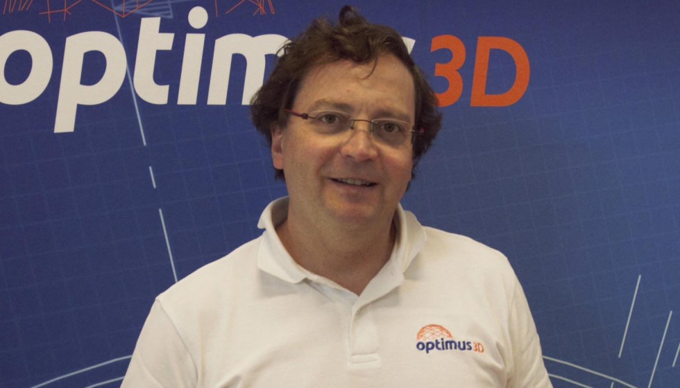 Alberto Ruiz de Olano, es CTO y cofundador de Optimus 3D