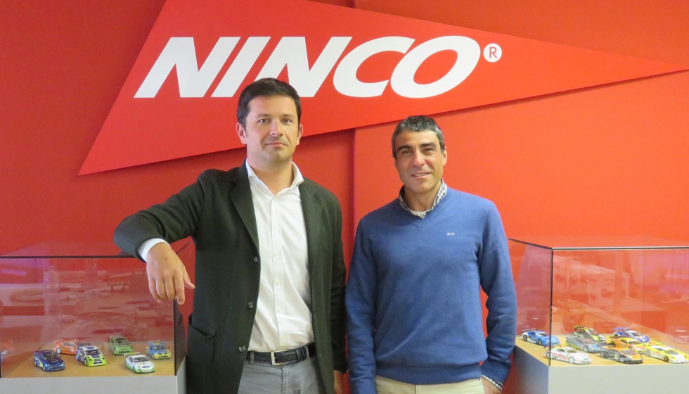 David Cosculluela (izq.) y Josep Turr, gerente y desarrollador de Productos de Ninco respectivamente