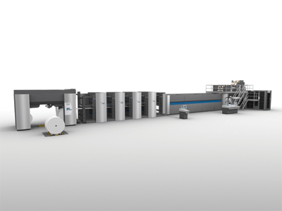 La nueva rotativa Goss M-800 4x4 utiliza mantillas convencionales planas e incorpora elementos de diseo procedentes de las rotativas con cilindros...