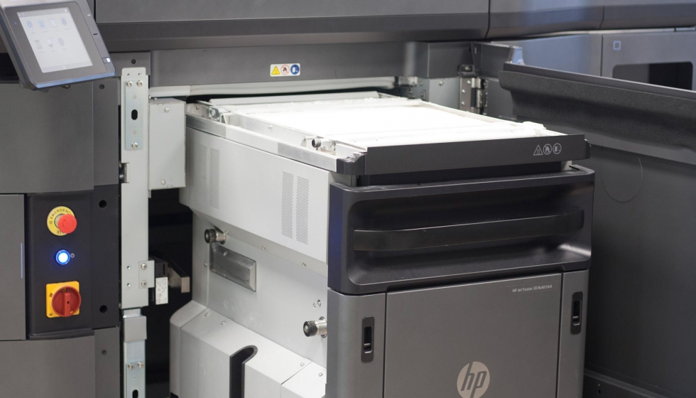 Preparacin de la impresora 3D HP Jet Fusion para la impresin