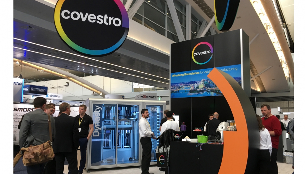 Covestro mostr sus materiales en material para la impresin 3D