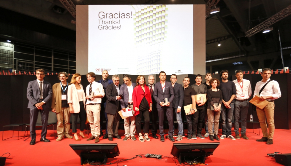 Ganadores de los Premios Barcelona-Construmat 2017