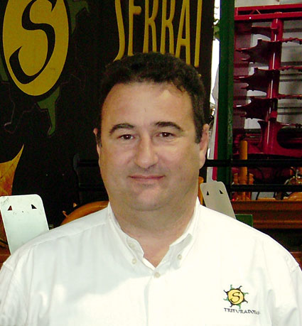 Pedro Serrat, director comercial de Serrat Trituradoras