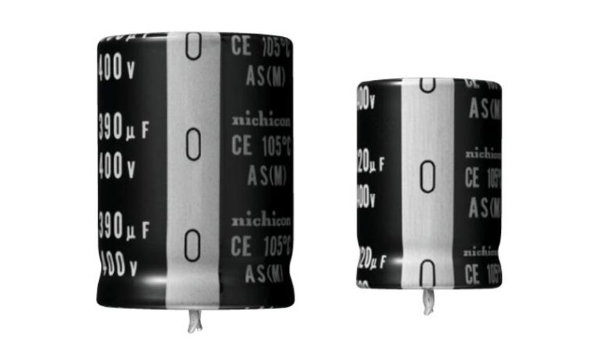 Condensadores electrolíticos de aluminio de tipo terminal snap-in de 450 V  - Electricidad