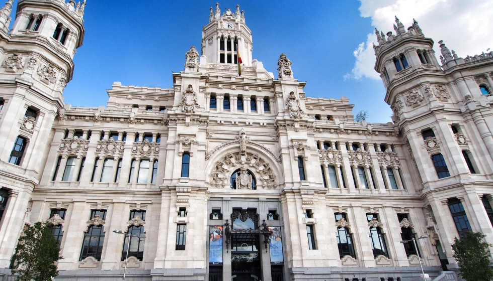 Fachada del Ayuntamiento de Madrid