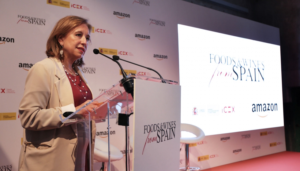 Marisa Poncela, secretaria de Estado de Comercio, durante la presentacin
