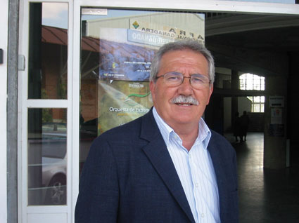 Manuel Garca Pizarro, alcalde de Zafra y presidente de la Entidad Ferial de Zafra