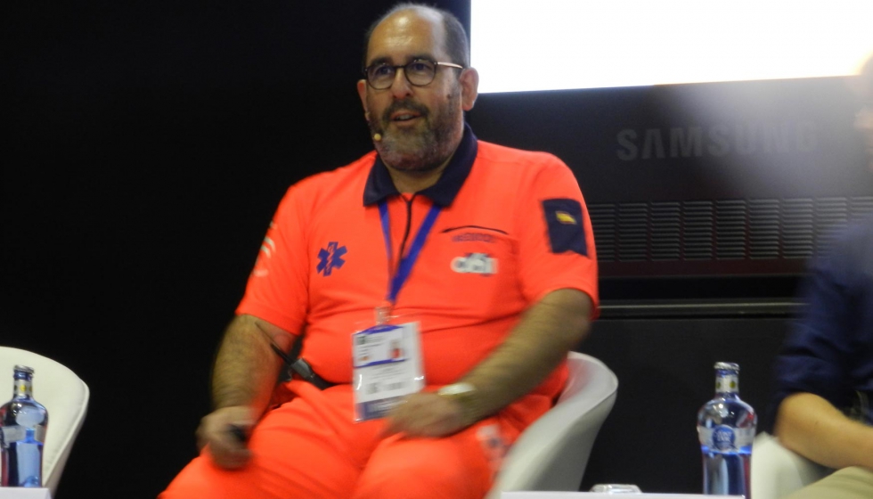 Carlos Romero Olriz, mdico de Emergencias Extrahospitalarias y Operador de RPAs de la Empresa Pblica de Emergencias Sanitarias (EPES-061)...