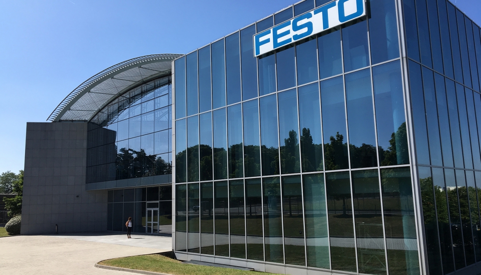 Instalaciones de Festo Francia, a las afueras de Pars