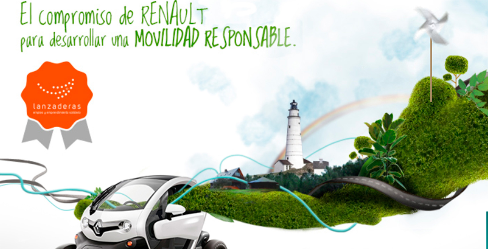 La apuesta de la Fundacin Renault es construir una movilidad sostenible al alcance de todos, que sea un vector de progreso para la sociedad...