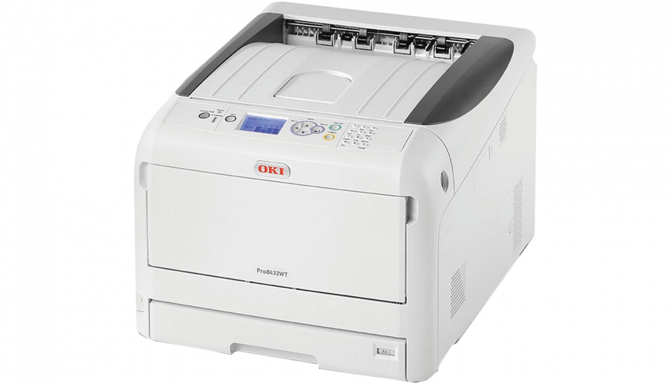 Impresora OKI de tner blanco PRO-8432-WT en formato A3
