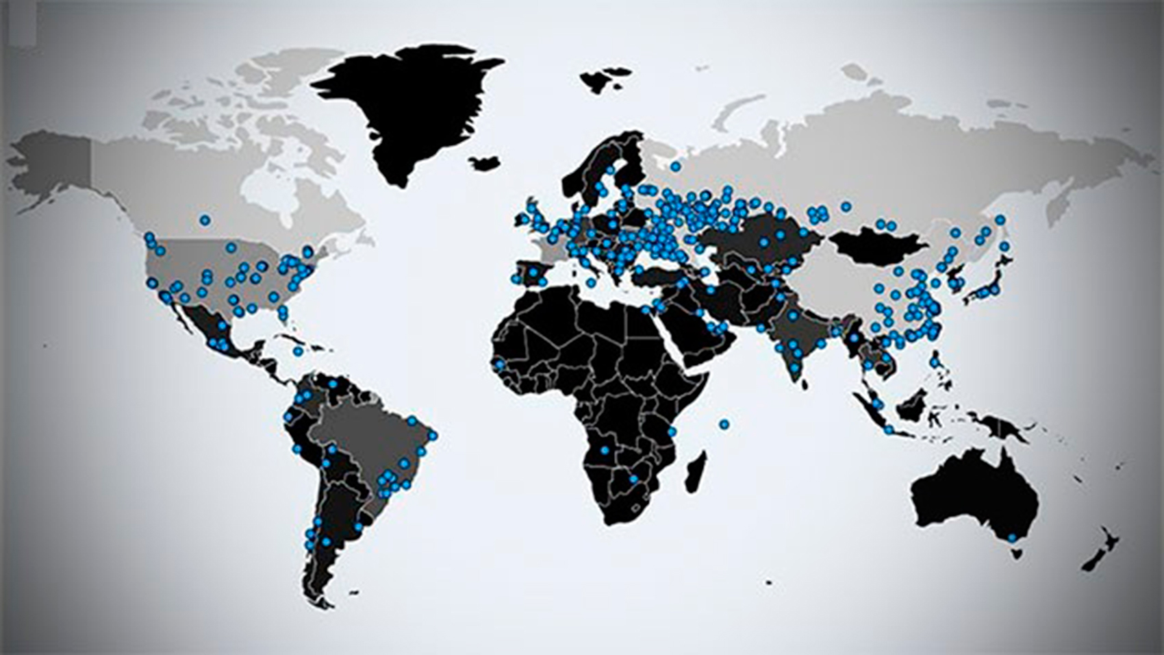 El equipo de investigadores independientes de ciberseguridad Malware Tech ha creado un mapa con los sitios en los que se ha detectado el 'ransomware'...