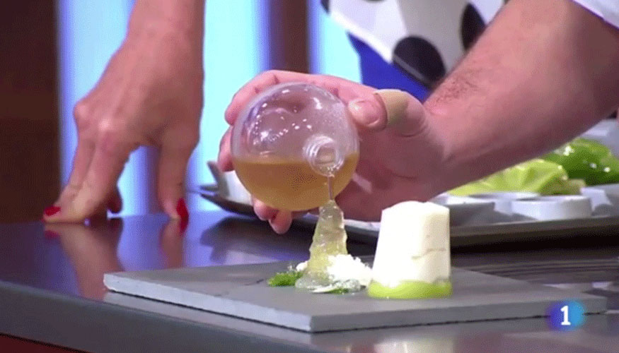 Jordi Roca utiliz la magia de 'supercooling' en Master Chef 4