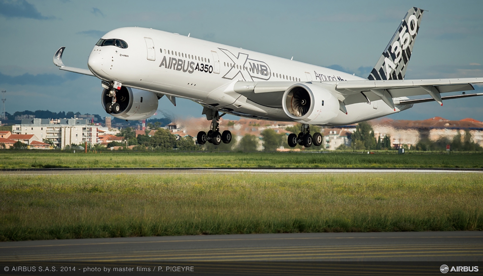 Airbus A350 XWB. Foto: Airbus