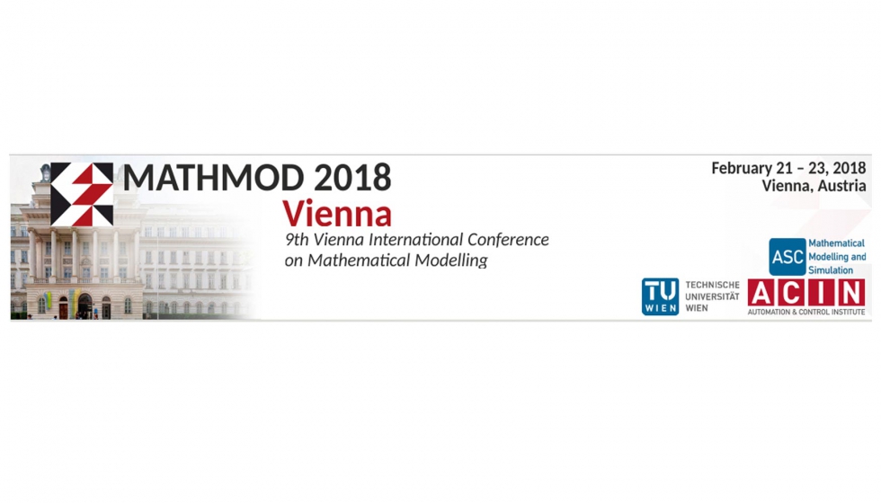 La 9 edicin del congreso internacional Mathmod se celebrar del 21 al 23 de febrero de 2018 en Viena