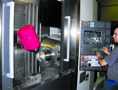 The Foundation has acquired an integrated Centre of turning and milling, model NT3150 DCG, Mori Seiki