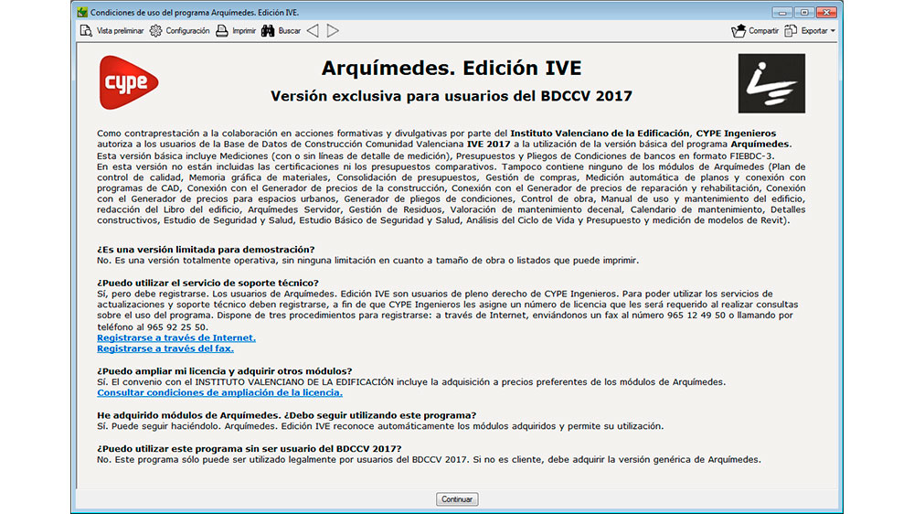 La actualizacin implementada por Cype de la base de datos de la construccin de la Comunidad Valenciana realizada por el IVE supone un apoyo a los...