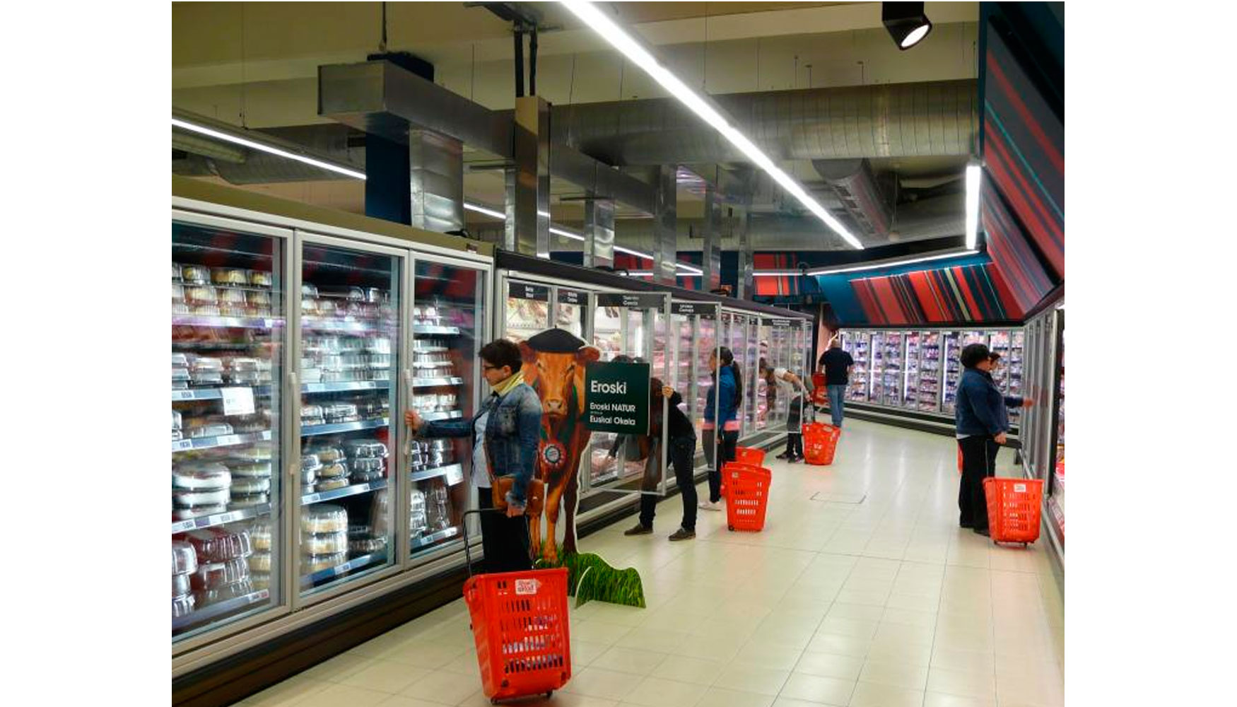 Eroski extiende este nuevo modelo energtico a todas las aperturas y reformas de sus supermercados e hipermercados