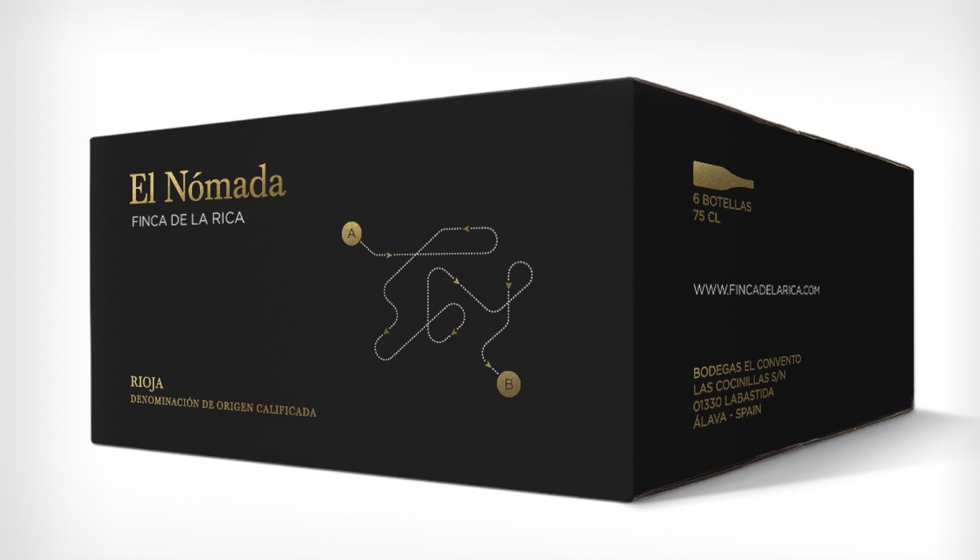 Caja del vino El Nmada