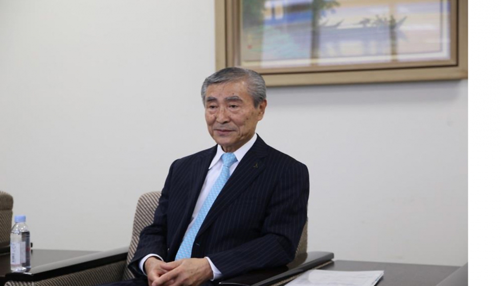 Yoshimaro Hanaki, presidente y consejero delegado de Okuma