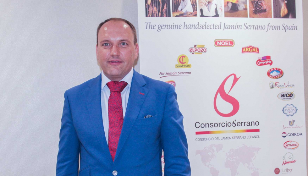 Miguel ngel Garca, director de Marketing y Promocin del Consorcio del Jamn Serrano Espaol