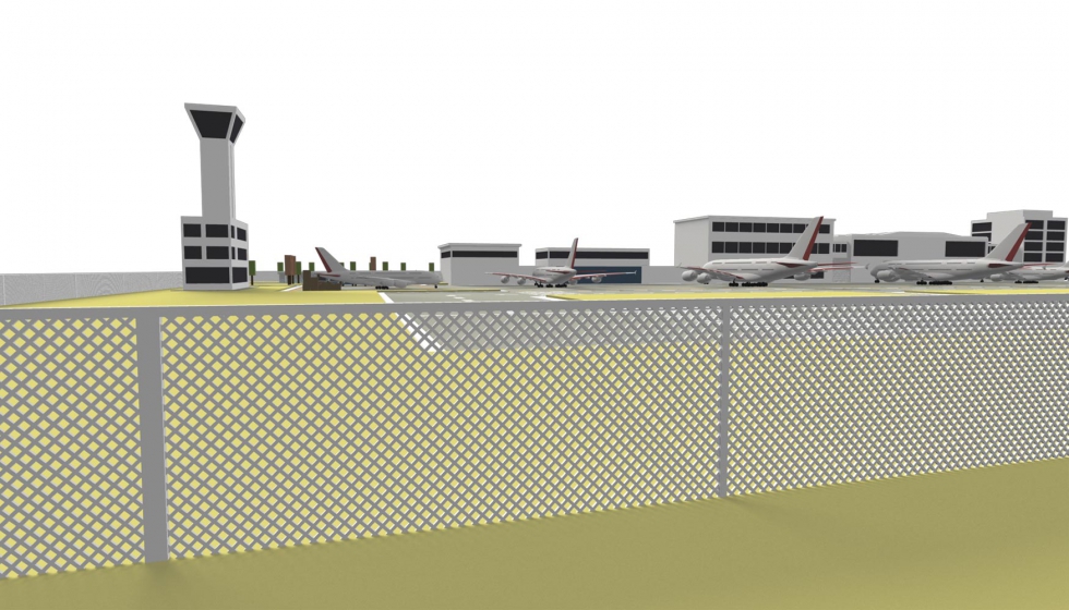 Todos los aeropuertos, sean grandes o peque�os, experimentan problemas similares para mantener la seguridad