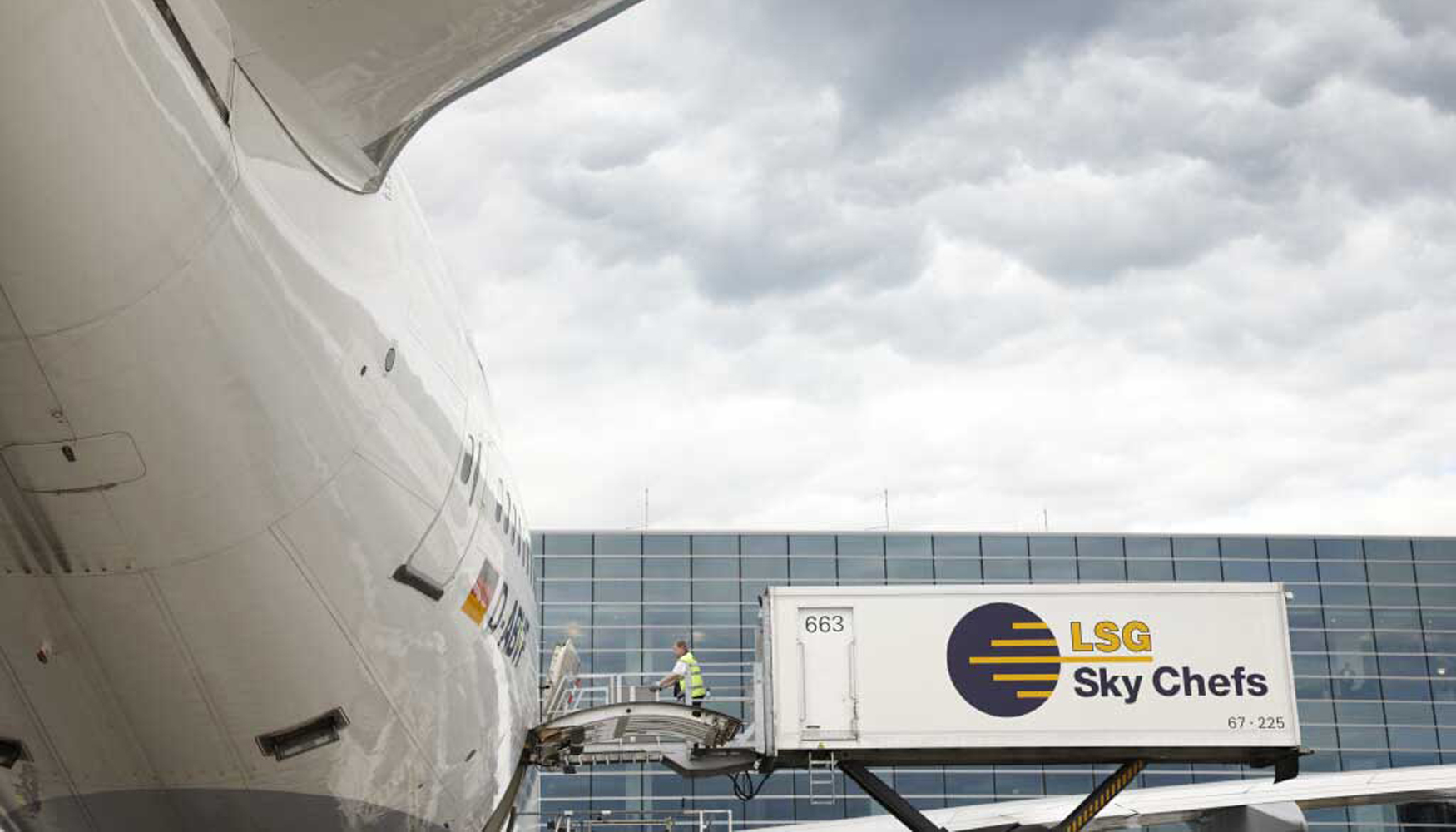 LSG Sky Chefs FRA ZD GmbH proporciona todos los servicios de comidas para Lufthansa en el aeropuerto de Frankfurt...