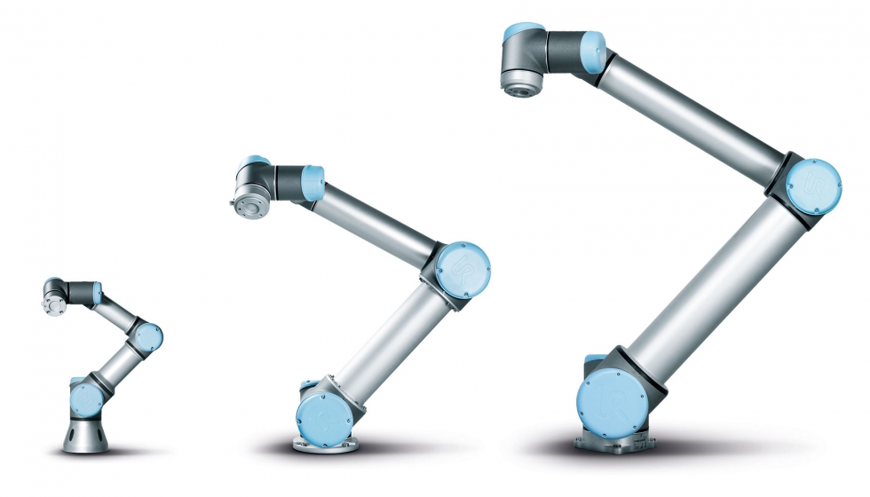 Universal Robots exhibir sus tres modelos de brazo robtico: los UR3, UR5 y UR10