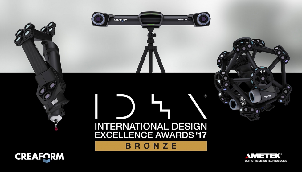 La solucin ptica CMM y el escner 3D de la empresa obtienen el premio IDEA 2017 en la categora productos comerciales e...