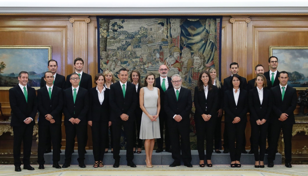 Una representacin de Idai Nature ha sido recibida por la Reina Doa Letizia en el Palacio de la Zarzuela