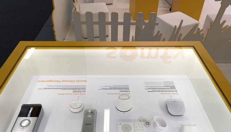 Somfy expuso en IFA 2017 su termostato conectado