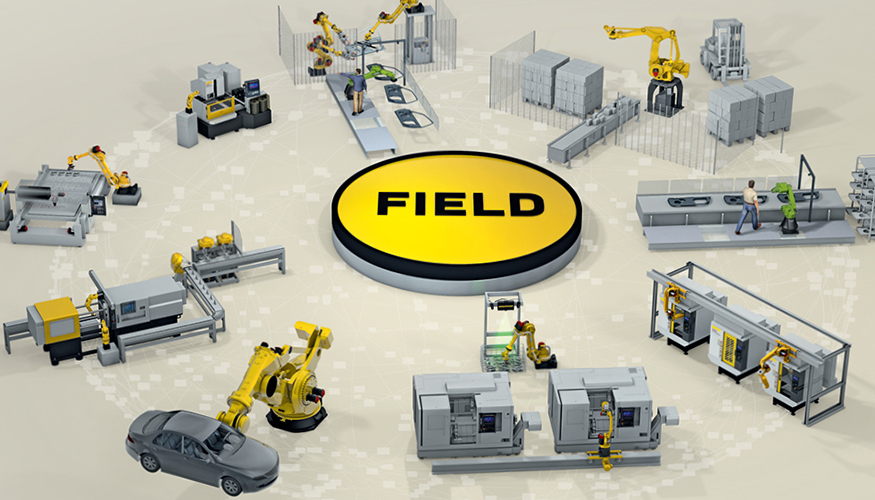 Field es la plataforma de IIoT de Fanuc que hace posible integrar productos de terceros. Foto: Fanuc