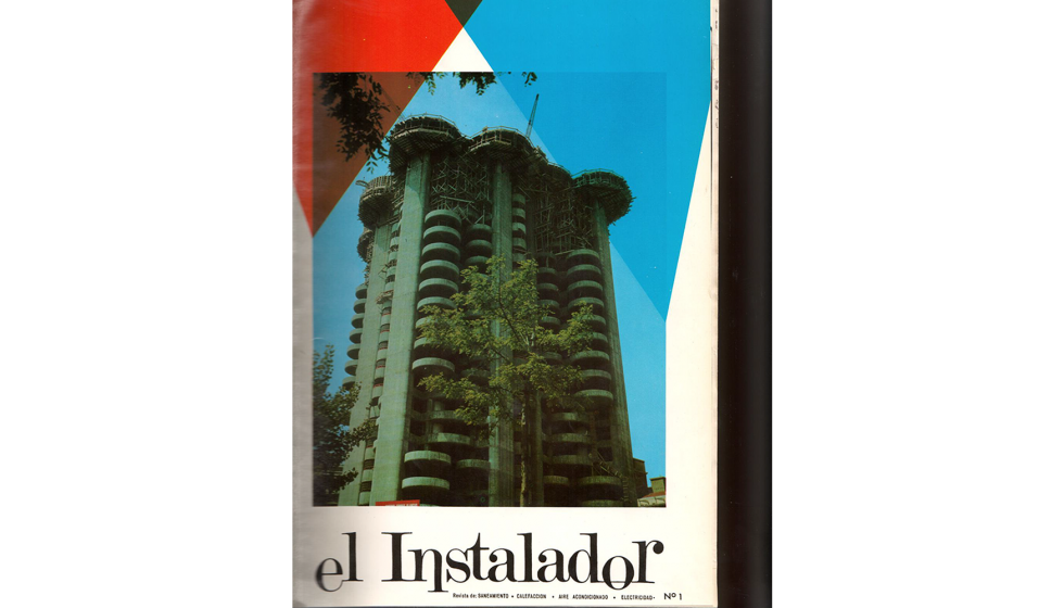 Las Torres Blancas de Madrid protagonizaron la portada del primer nmero de El Instalador