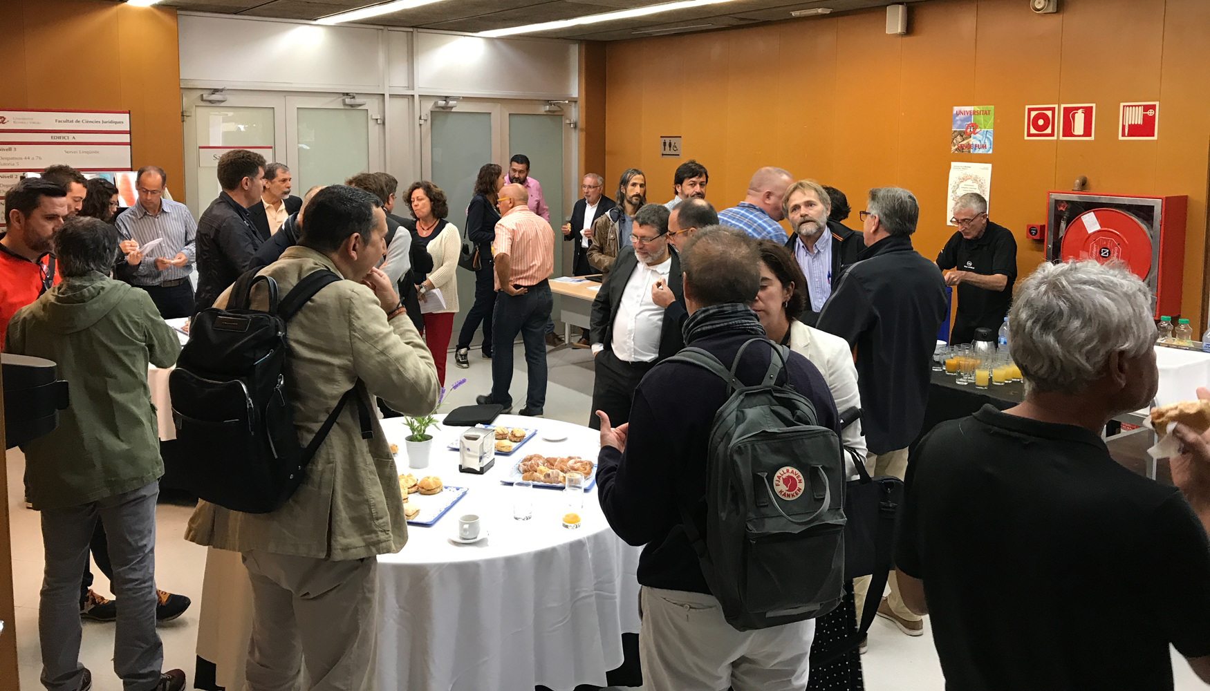 Caf - networking de la la 7 Conferencia BioEconomic Tarragona Smart City