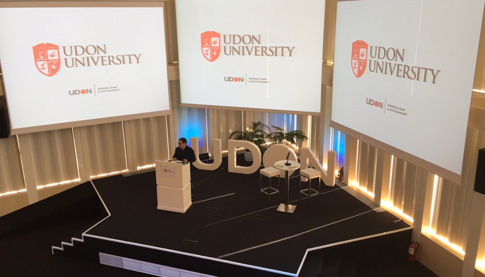 Jordi Vidal, cofundador de Udon, durante el acto de presentacin de Udon University