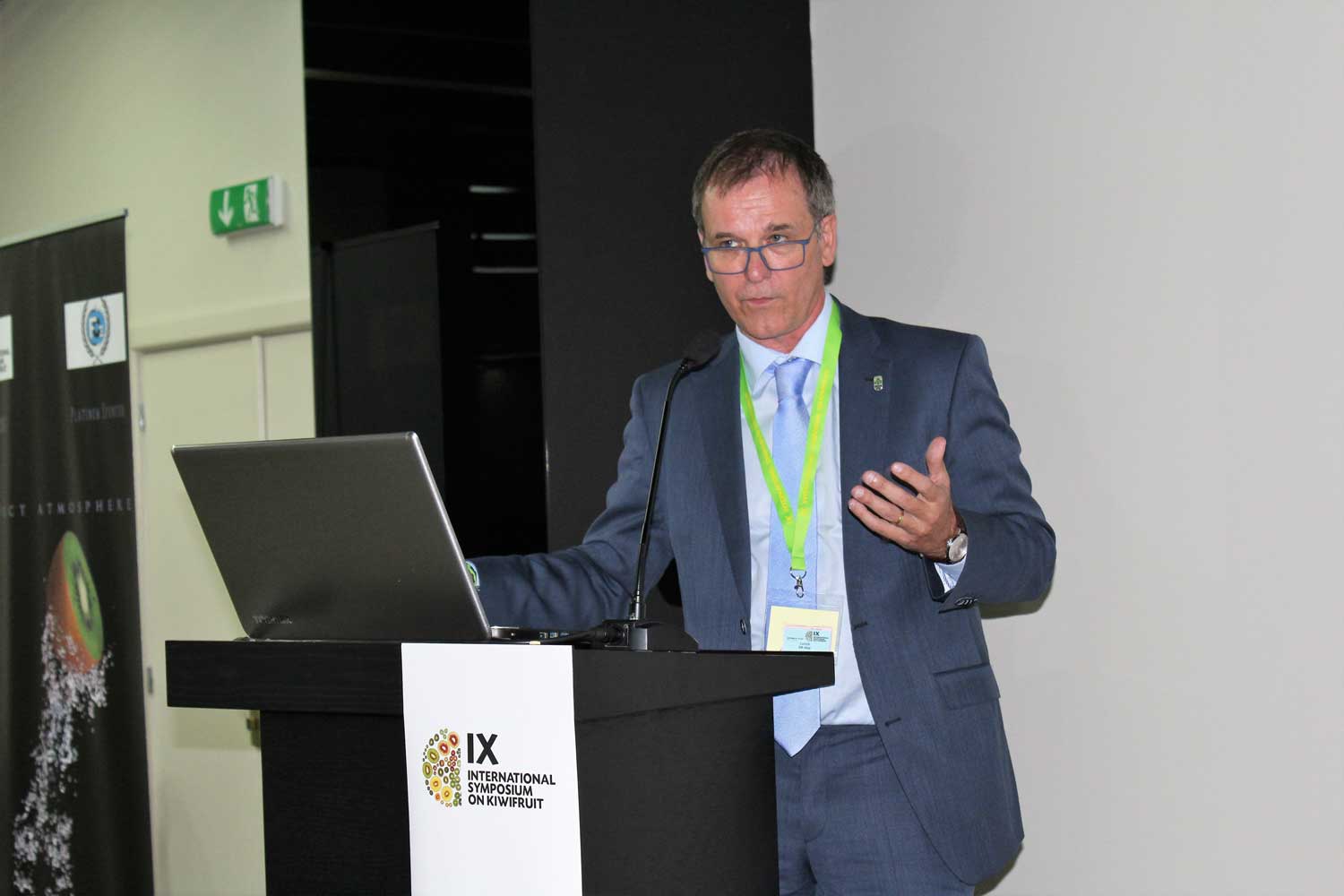 Pedro Pablo Gallego, investigador de la Universidad de Vigo, dio su visin sobre la produccin del kiwi en Espaa