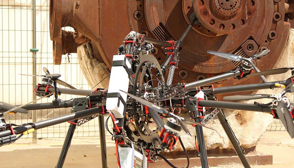 Esta nueva tecnologa supone un gran paso para el uso de drones y robots areos en diversas tareas industriales...