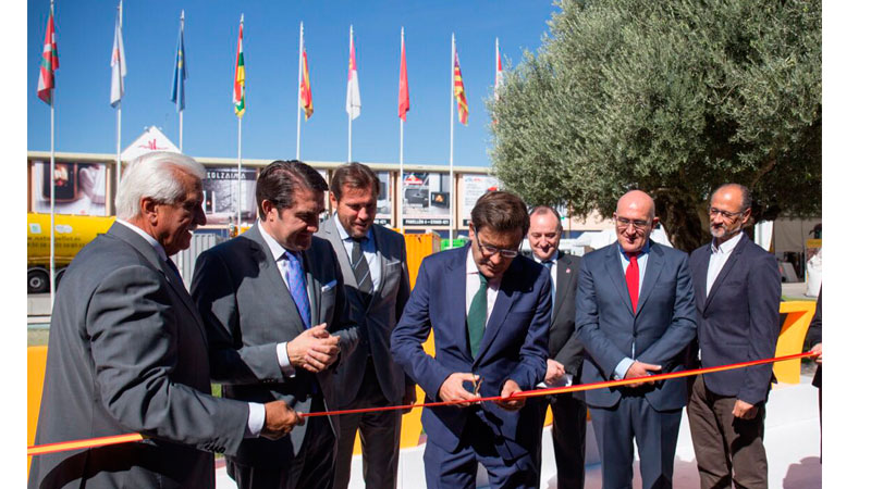 Carlos Cabanes Godino, secretario general de Agricultura y Alimentacin del Mapama, en el acto de inauguracin oficial de Expobiomasa 2017...
