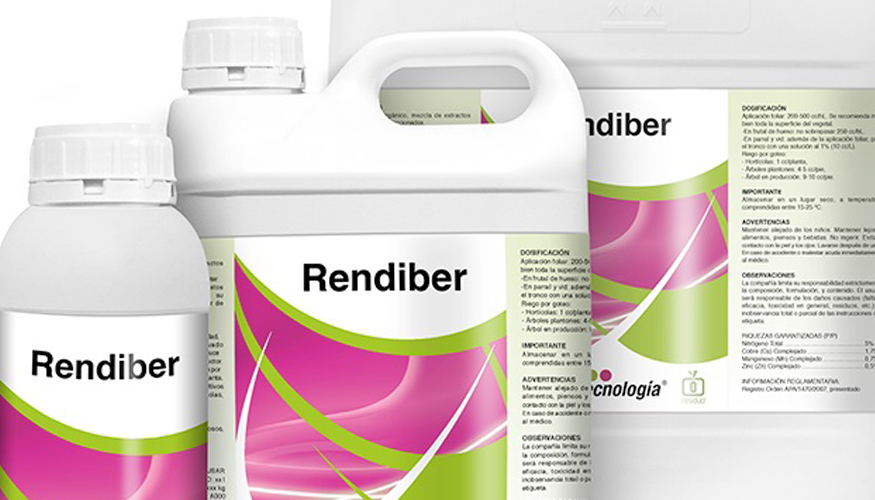 Rendiber es un producto de origen natural, de eficacia probada que no causa problemas de toxicidad ni residuos