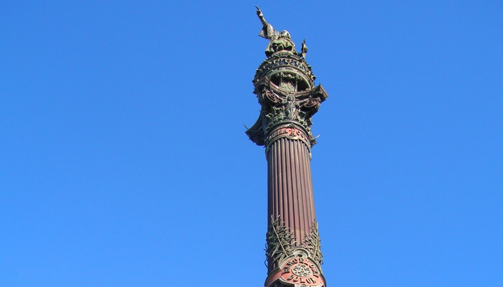 El mirador de Cristbal Coln, inaugurado el 1 de junio de 1888, es uno de los ms emblemticos de Barcelona