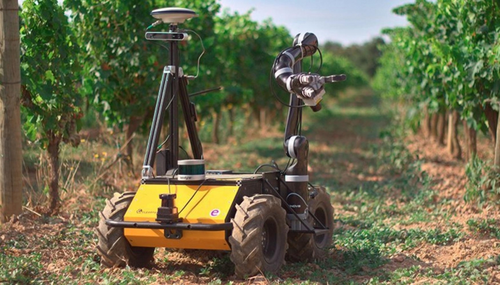 Grape es el robot capaz de gestionar viedos