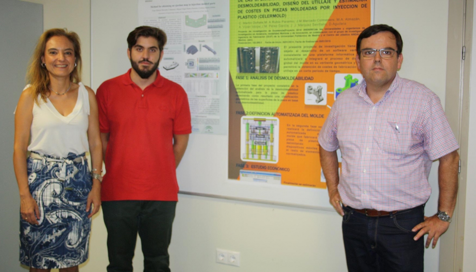Los investigadores Miguel ngel Rubio, Jorge M. Mercado y Cristina Martn