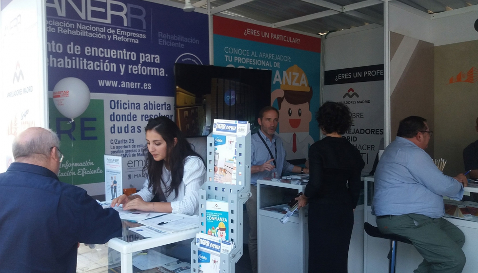 Stand de Anerr en Rehabilitar Madrid 2017