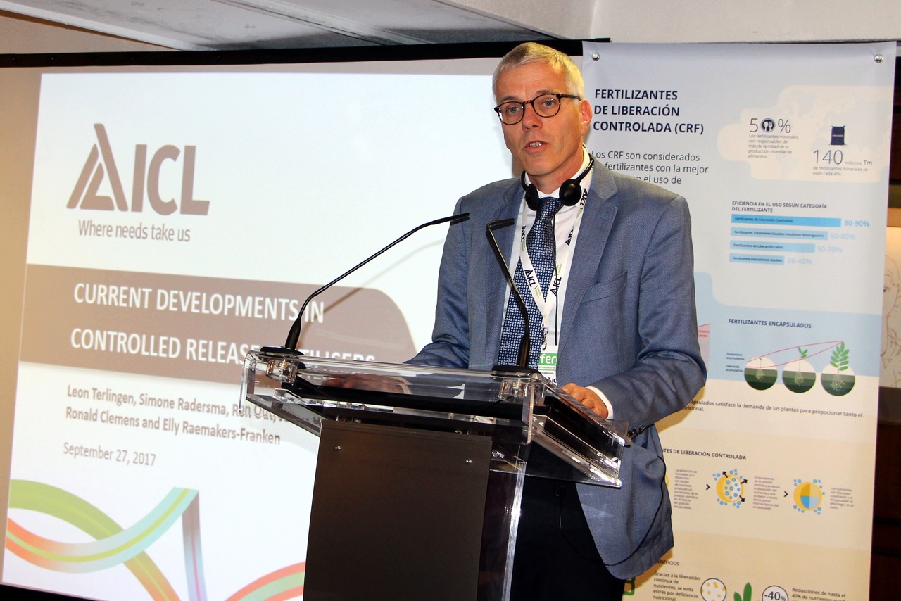Leon Terlingen, director de I+D de ICL Specialty Fertilizers