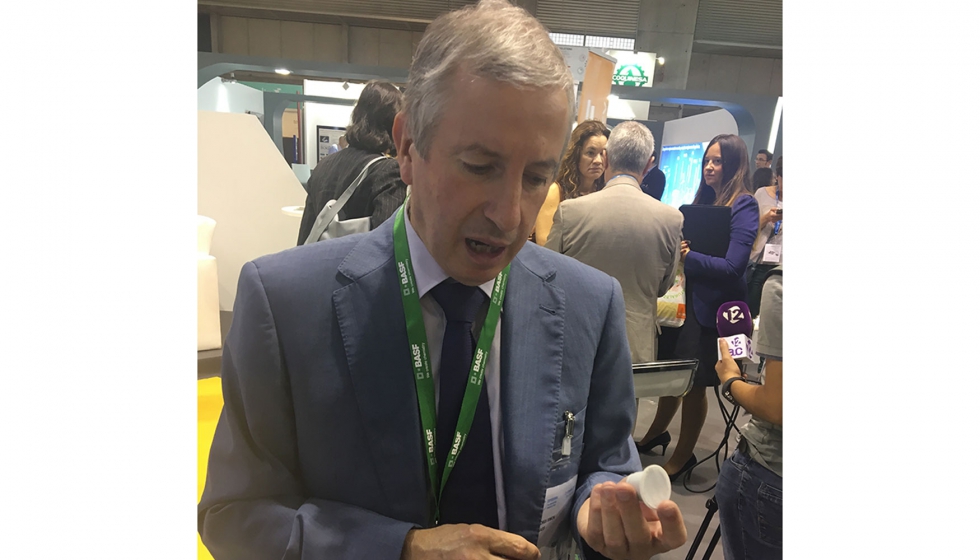 Jordi Simn, experto en plsticos y responsable de ventas de ecovio de BASF Espaola