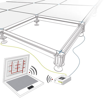 Floorlite incorpora un novedoso sistema luminoso en los encuentros entre baldosas